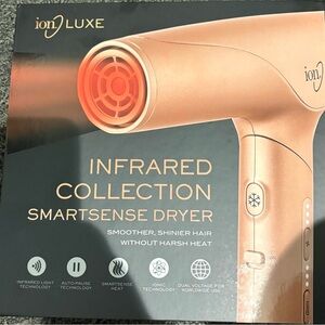 ion LUXE Infrared SmartSense Hair Dryer in Rose Gold